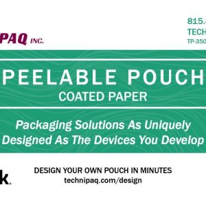 Peelable Pouch Coated Paper